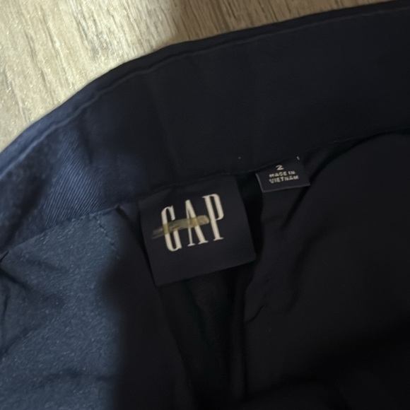 NWT! GAP Navy Blue High Rise BiStretch Flare Pants - Size 2 🔹 - Picture 8 of 9